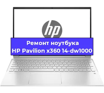 Ремонт ноутбуков HP Pavilion x360 14-dw1000 в Волгограде
